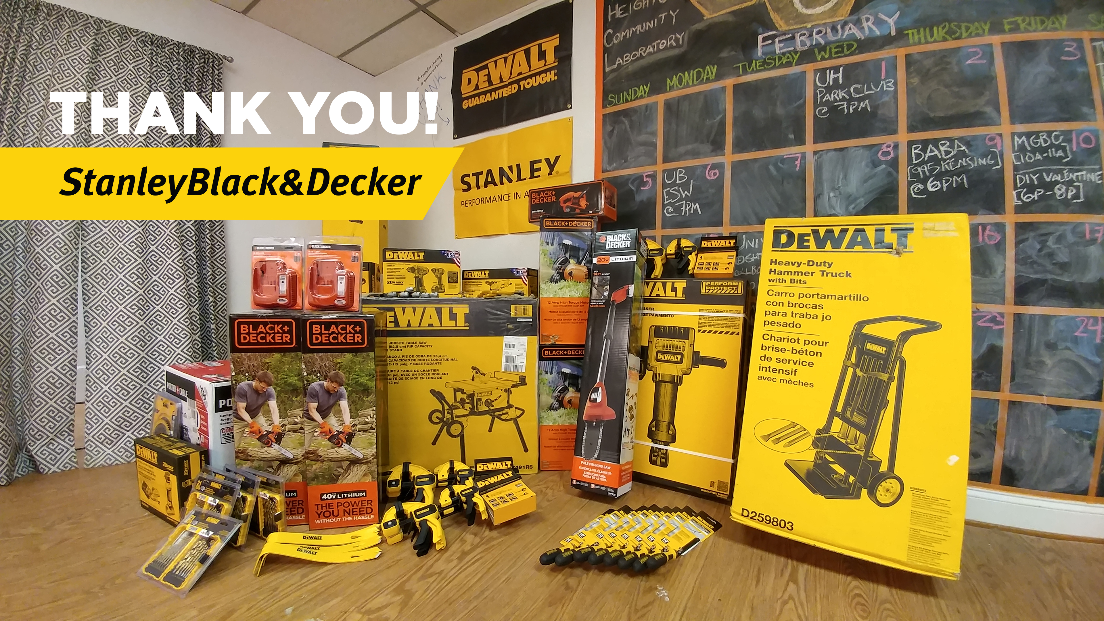 Stanley Black & Decker Tool Shop - Greentown Labs
